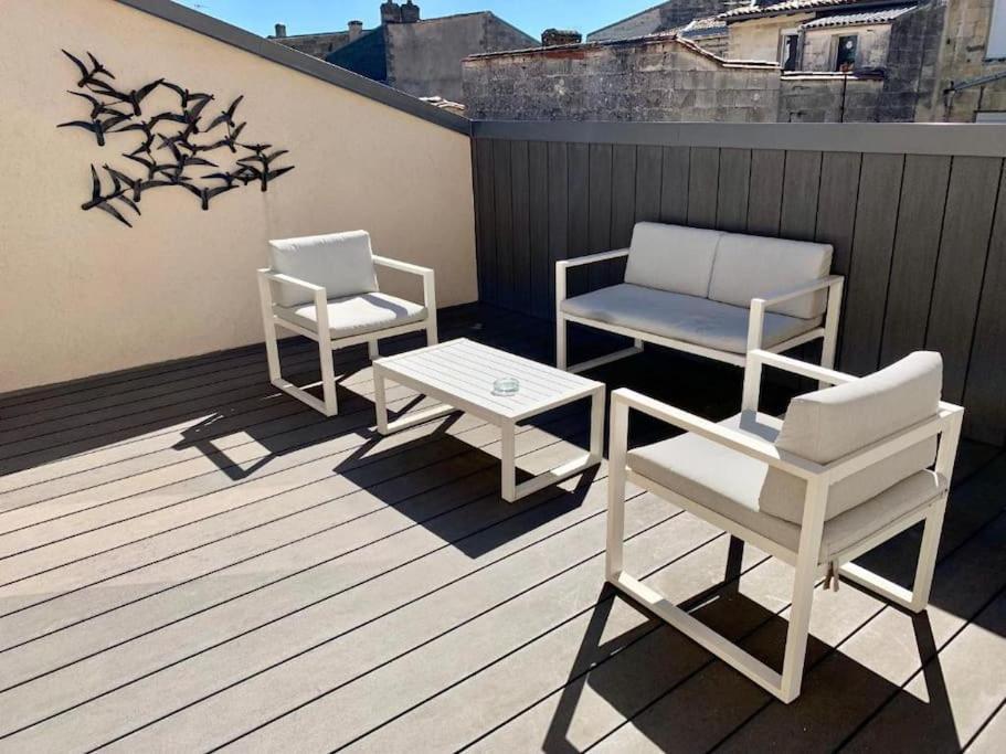 Maison D'Hotes, Terrasse & Jacuzzi En Plein Centre Bordeaux Kültér fotó